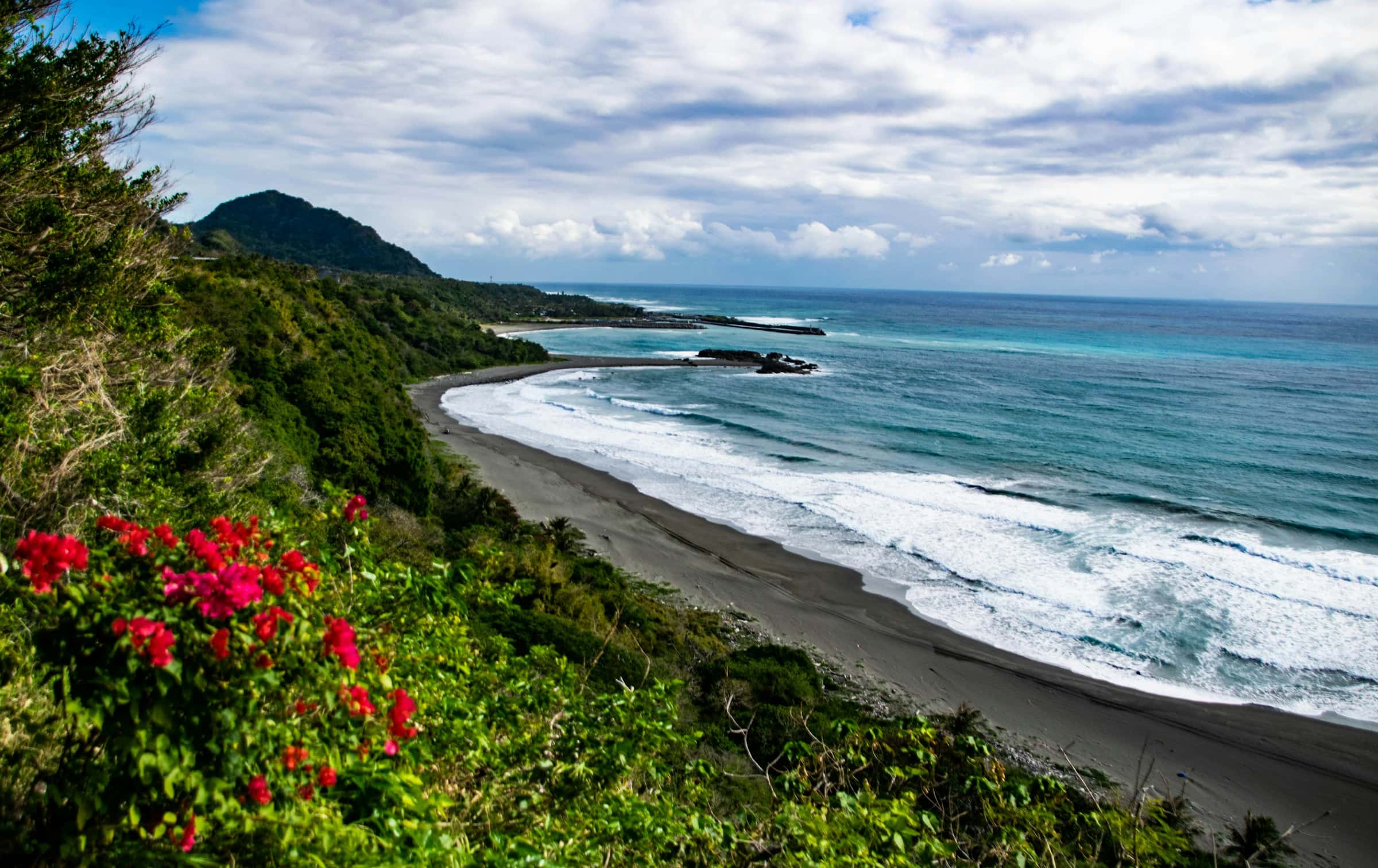 View of Taitung County.