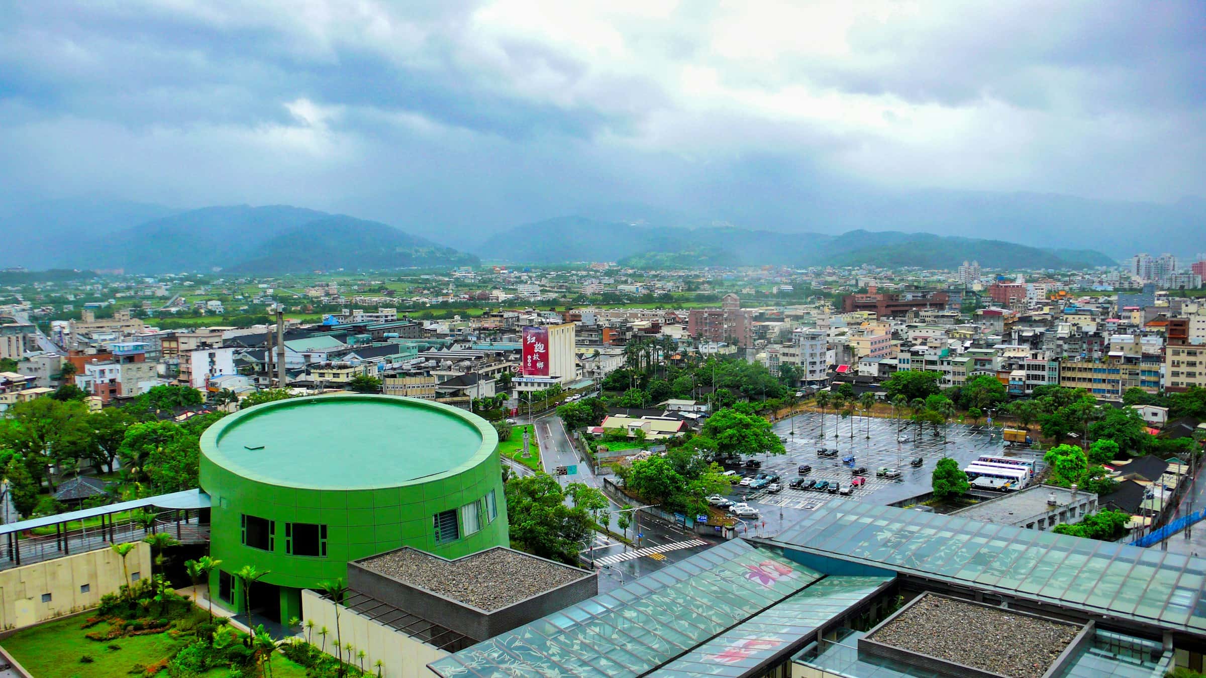 View of Yilan County.
